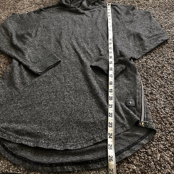South Pole Kids Gray Hoodie L 14/16 Side Zips - Picture 4 of 9